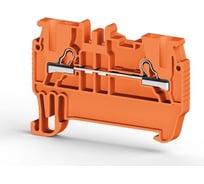 Пружинный клеммник Klemsan быстрозажимной (Push in), 1,5мм.кв. (оранжевый); PYK 1,5M 100 шт. 0.0.0.3.307017