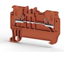 Пружинный клеммник Klemsan быстрозажимной (Push in), 1,5мм.кв. (красный); PYK 1,5M 100 шт. 0.0.0.3.307014