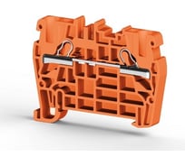 Пружинный клеммник Klemsan быстрозажимной (Push in), 4 мм.кв. (оранжевый); PYK4 (RP) 80 шт. 0.0.0.3.307117RP