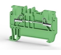 Пружинный клеммник Klemsan быстрозажимной (Push in), 1,5мм.кв. (зеленый); PYK 1,5M 100 шт. 0.0.0.3.307012
