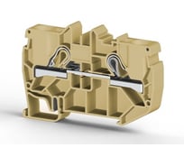 Пружинный клеммник Klemsan быстрозажимной (Push in), 10 мм.кв. (бежевый); PYK10 50 шт. 0.0.0.3.307130