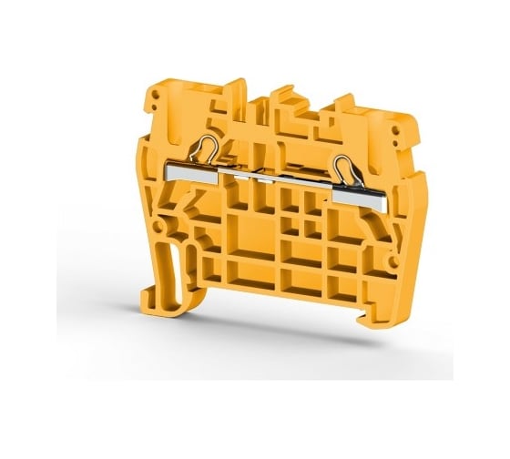 Пружинный клеммник Klemsan быстрозажимной (Push in), 2,5 мм.кв. (желтый); PYK2,5 100 шт. 0.0.0.3.307103 1