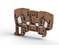 Пружинный клеммник Klemsan 6мм.кв. (коричневый); YBK6 100 шт. 0.0.0.3.306248