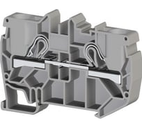 Пружинный клеммник Klemsan быстрозажимной (Push in), 10 мм.кв. (серый); PYK10 50 шт. 0.0.0.3.307139