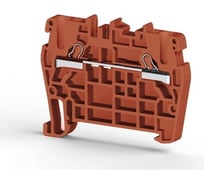 Пружинный клеммник Klemsan быстрозажимной (Push in), 2,5 мм.кв. (красный); PYK2,5 100 шт. 0.0.0.3.307104