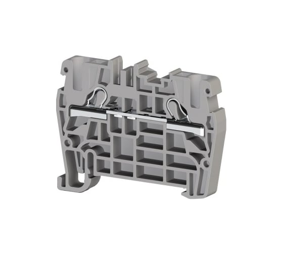 Пружинный клеммник Klemsan быстрозажимной (Push in), 4 мм.кв. (серый); PYK4 100 шт. 0.0.0.3.307119 1