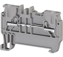 Пружинный клеммник Klemsan быстрозажимной (Push in), 1,5 мм.кв. (серый); PYK1,5M 100 шт. 0.0.0.3.307019