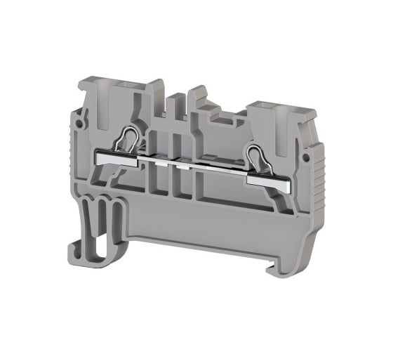 Пружинный клеммник Klemsan быстрозажимной (Push in), 1,5 мм.кв. (серый); PYK1,5M 100 шт. 0.0.0.3.307019 1
