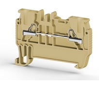 Пружинный клеммник Klemsan быстрозажимной (Push in), 1,5мм.кв. (бежевый); PYK 1,5M 100 шт. 0.0.0.3.307010