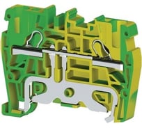 Пружинный клеммник Klemsan быстрозажимной (Push in), 4 мм.кв., (земля); PYK4T 50 шт. 0.0.0.3.336510