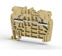 Пружинный клеммник Klemsan быстрозажимной (Push in), 4 мм.кв. (бежевый); PYK4 (RP) 80 шт. 0.0.0.3.307110RP