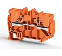 Пружинный клеммник Klemsan быстрозажимной (Push in), 10 мм.кв. (коричневый); PYK10 50 шт. 0.0.0.3.307138