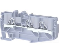 Пружинный клеммник Klemsan быстрозажимной (Push in), 10 мм.кв. (серый); PYK10E 50 шт. 0.0.0.3.307149