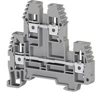 2-х ярусный клеммник Klemsan 4мм.кв. (серый) PIK4N 100 шт. 0.0.0.3.319109