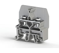 Болтовой клеммник Klemsan под вилочный наконечник на DIN-рейку 6 мм.кв. (серый) CPB 6B 25 шт. 0.0.0.3.326819