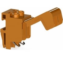 2-х полюсный клеммник Klemsan для трансформатора, винт.зажим, 4 мм.кв., (оранжевый); TRV 4M 50 шт. 0.0.0.4.422047