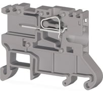 Пружинный клеммник Klemsan с разъёмом, на DIN-рейку, 2,5 мм.кв., (серый); SC-PTR 2,5 (Серый) 50 шт. 0.0.0.3.310949