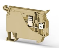 Клеммник Klemsan с держ. предохр. (5x20, 5x25) до 10А на DIN-рейку, 6 мм.кв. (бежевый); ASK 5 50 шт. 0.0.0.3.353400