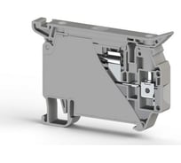 Клеммник Klemsan с держ. предохр. (5x20, 5x25) до 10А на DIN-рейку, 6 мм.кв. (серый); ASK 5B 50 шт. 0.0.0.3.353419