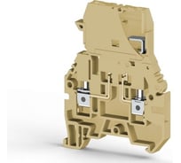 Клеммник Klemsan с держ. предохр. (5x20, 5x25), откид.картридж, на DIN-рейку, 4 мм.кв., (бежевый); ASK 3M 30 шт. 0.0.0.3.355100