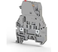 Клеммник Klemsan с держ. предохр. (5x20, 5x25), откид.картридж, с индикацией 24VDC, на DIN-рейку, 4 мм.кв., (серый); ASK 3MLD 24VDC 30 шт. 0.0.0.3.355229