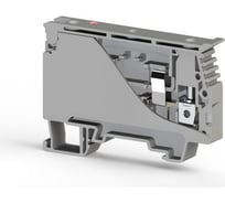 Клеммник Klemsan с держ. предохр. (6,3x32) с индикацией 24VDC на DIN-рейку, 6 мм.кв. (серый); ASK 4LD (24 VDC) 20 шт. 0.0.0.3.351729