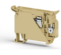 Клеммник Klemsan с держ. предохр. на DIN-рейку, ASK 5LD 220V (NONPOLARITY) (бежевый) 50 шт. 0.0.0.3.353430