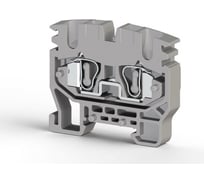 Пружинный миниклеммник Klemsan на DIN-рейку (MR15), 2,5 мм.кв. (серый); MYK2,5 50 шт. 0.0.0.3.306429