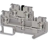 Пружинная клемма Klemsan серии SRD 2,5-2FK (Серый) 50 шт. 0.0.0.3.311519