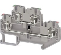 Пружинная клемма Klemsan серии SRD 2,5-2FD-A (Серый) 50 шт. 0.0.0.3.311369