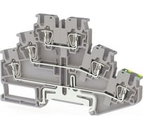 Пружинная клемма Klemsan серии SRD 2,5-2FT (Серый) 50 шт. 0.0.0.3.311619