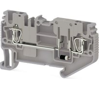 Пружинная клемма Klemsan серии SRD 2,5AD-A (Серый) 50 шт. 0.0.0.3.311249