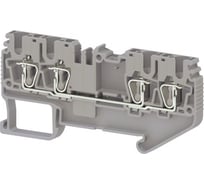 Пружинная клемма Klemsan серии SRD 2,5C (Серый) 50 шт. 0.0.0.3.311119