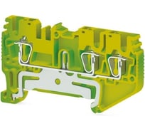 Пружинная клемма Klemsan серии SRD 2,5ET (желто-зеленый) Земля 50 шт. 0.0.0.3.337130