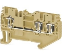 Пружинная клемма Klemsan серии SRD 2,5E (Бежевый) 50 шт. 0.0.0.3.311080