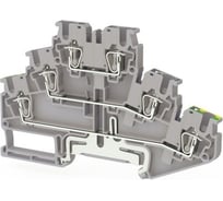 Пружинная клемма Klemsan серии SRD 2,5-FT (Серый) 50 шт. 0.0.0.3.311529