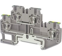 Пружинная клемма Klemsan серии SRD 2,5-NT (Серый) 50 шт. 0.0.0.3.311539