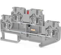 Пружинная клемма Klemsan серии SRD 4-2FLD-24VDC (Серый) 50 шт. 0.0.0.3.311949