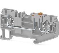 Пружинная клемма Klemsan серии SRD 4A (Серый) 50 шт. 0.0.0.3.311869