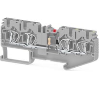 Пружинная клемма Klemsan серии SRD 4CLD-220VAC (Серый) 50 шт. 0.0.0.3.311849