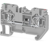 Пружинная клемма Klemsan серии SRD 4D_A (Серый) 50 шт. 0.0.0.3.311689