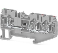 Пружинная клемма Klemsan серии SRD 4ED_A (Серый) 50 шт. 0.0.0.3.311719
