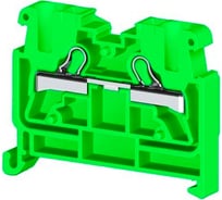 Быстрозажимной пружинный миниклеммник Klemsan Push in, 2,5 мм.кв., на din-рейку 35 мм, зеленый; PYKMR 2,5 50 шт. 0.0.0.3.307492