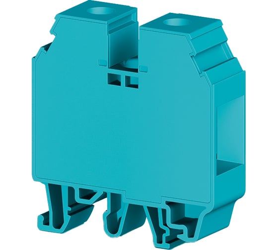 Клеммник на DIN-рейку Klemsan с крышкой, 35мм.кв., синий; AVK 35 RDS 50 шт. 0.0.0.3.304581
