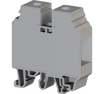 Клеммник на DIN-рейку Klemsan с крышкой, 35мм.кв., серый; AVK 35 RDS 50 шт. 0.0.0.3.304580