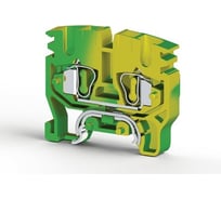 Пружинный клеммник Klemsan мини 2,5 мм.кв., (земля); MYK 2,5T 50 шт. 0.0.0.3.336420