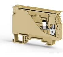 Клеммник с держателем предохранителя Klemsan с индикацией 48VAC на DIN-рейку, 6 мм.кв. (серый); ASK 4LD (48 VAC) 20 шт. 0.0.0.3.351739