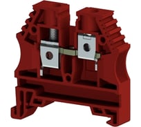 Клеммник на DIN-рейку Klemsan 10мм.кв., красный; AVK10 100 шт. 0.0.0.3.304154