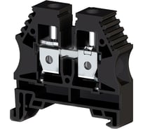 Клеммник на DIN-рейку Klemsan 10мм.кв., черный; AVK10RP 50 шт. 0.0.0.3.304155RP