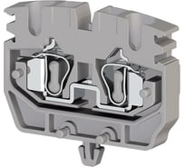 Пружинный миниклеммник на монтажную плату Klemsan 2,5 мм.кв., серый; MYSK2,5 100 шт. 0.0.0.3.306449